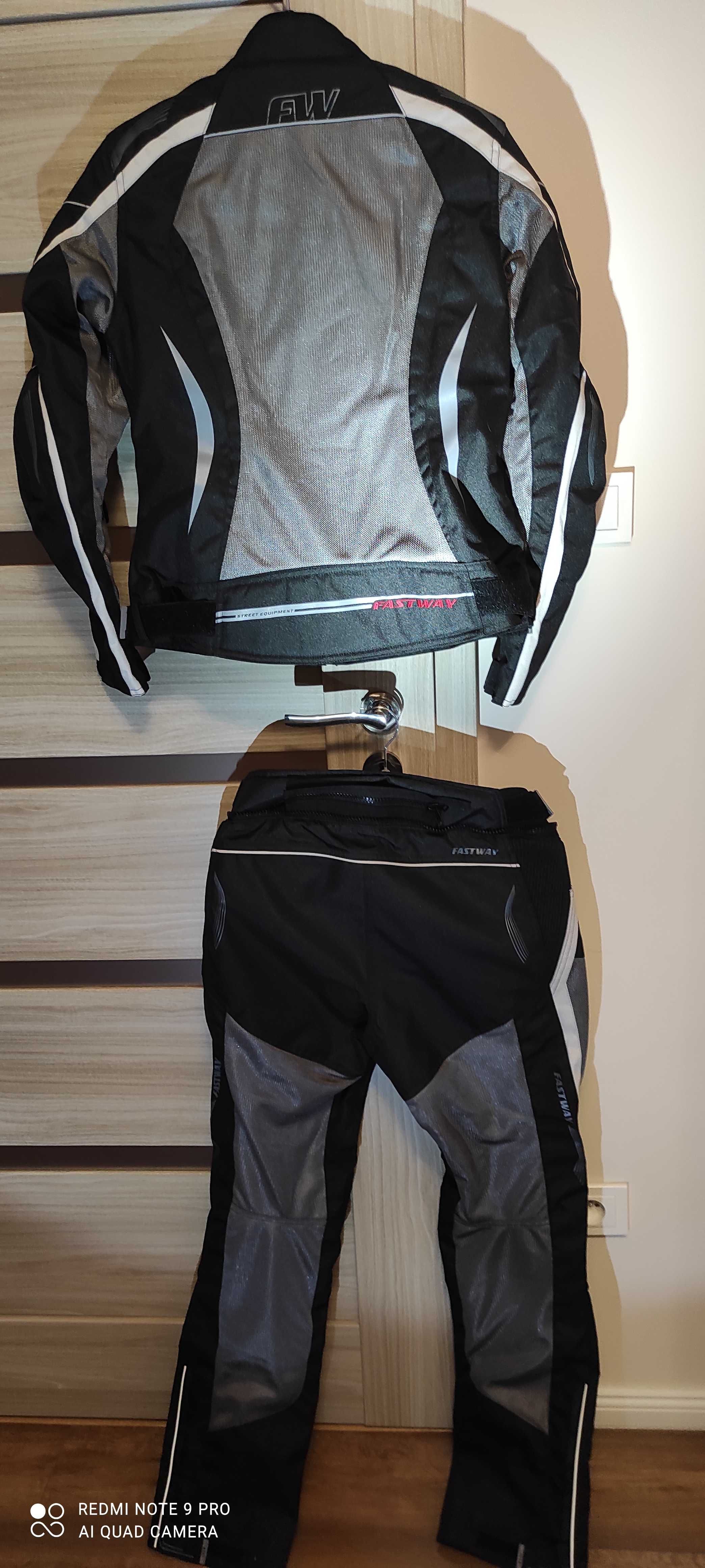 Kombinezon motocyklowy tekstylny damski firmy Fastway, rozmiar 42, XL