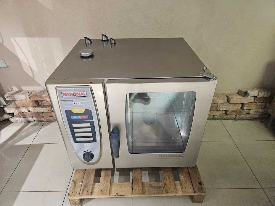 Piec konwekcyjno-parowy RATIONAL SCC 61 G – gazowy  6 x GN 1/1