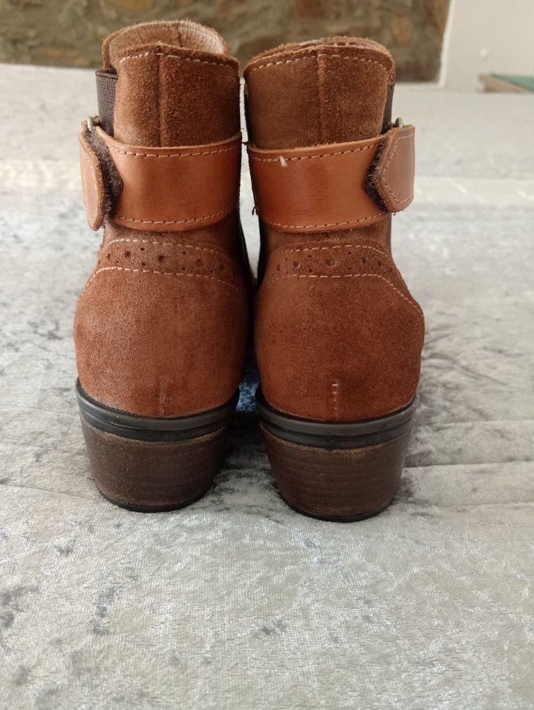 Botas de pele Seaside