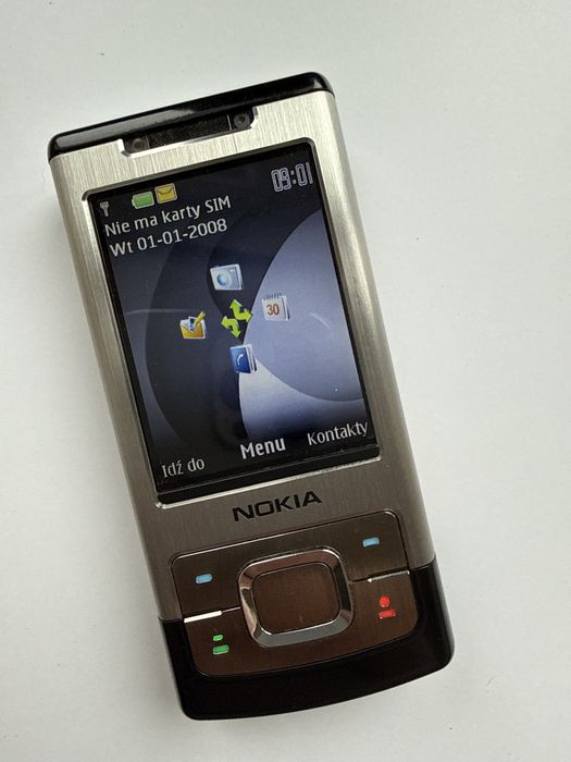 NOKIA 6500 Slide bez sim locka