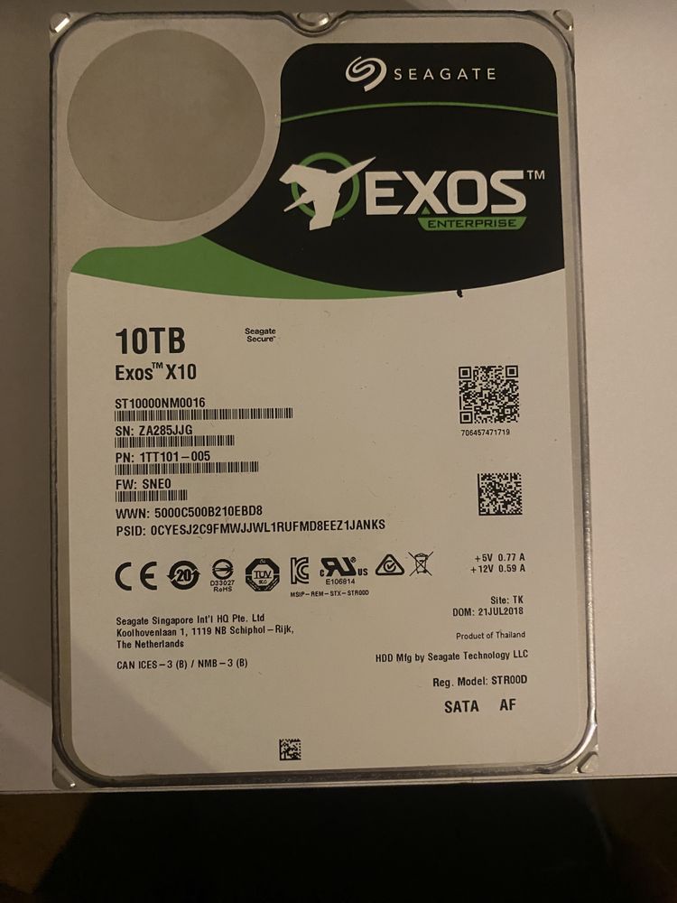 Продам жорсткий диск Seagate 10tb