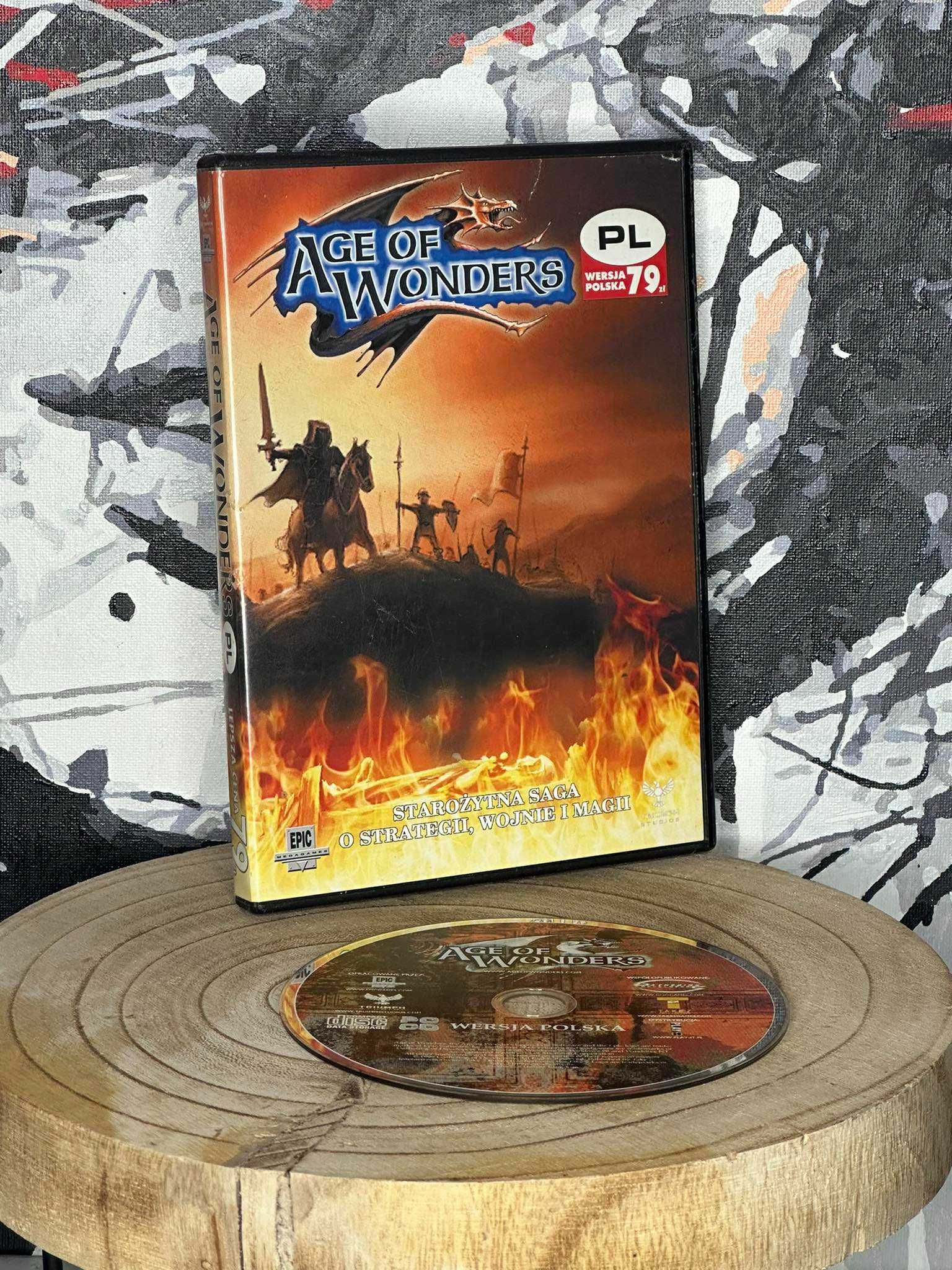 Age of Wonders - z dużego box - stan bardzo dobry PL PC