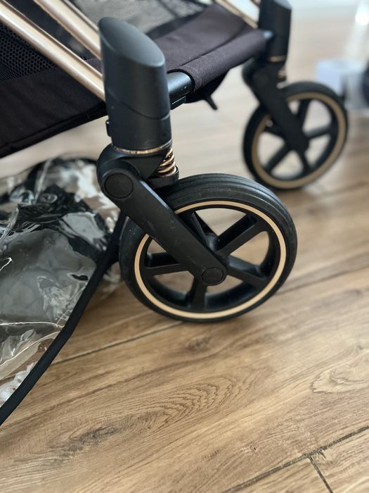 Wózek Cybex Priam 2.0 2w1 Czarny Golden Rose