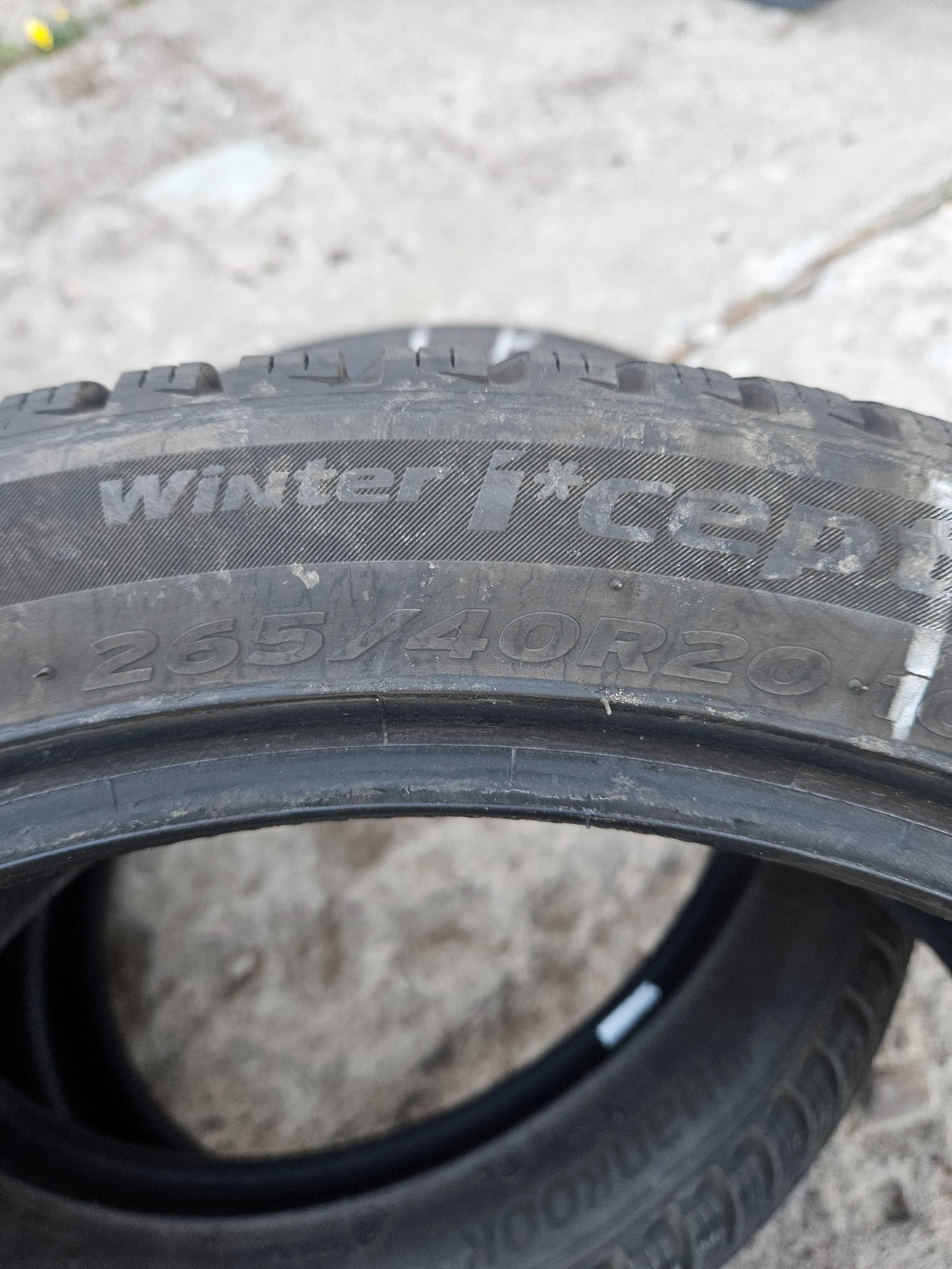 Opony Hankook winter i*cept evo3, 265/40r20 i 295/35r20