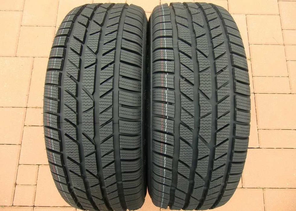 Opony Zimowe 215/55R17 4szt WYSYŁKA Wzór-Continental ciche