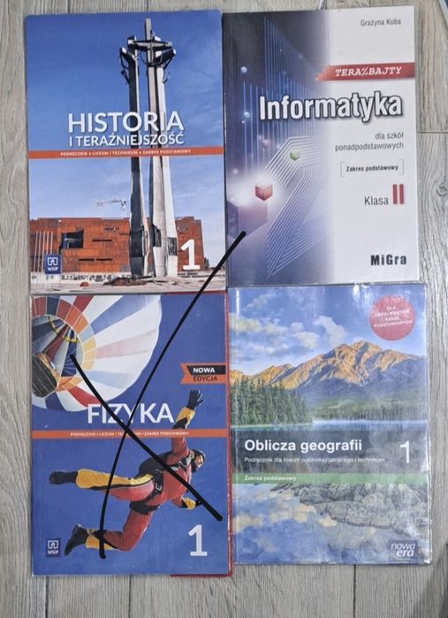 Podreczniki liceum i technikum