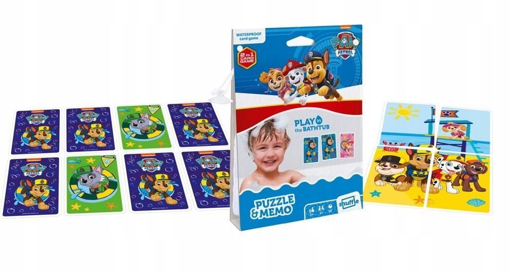 Shuffle - Aqua Game Paw Patrol Cartamundi