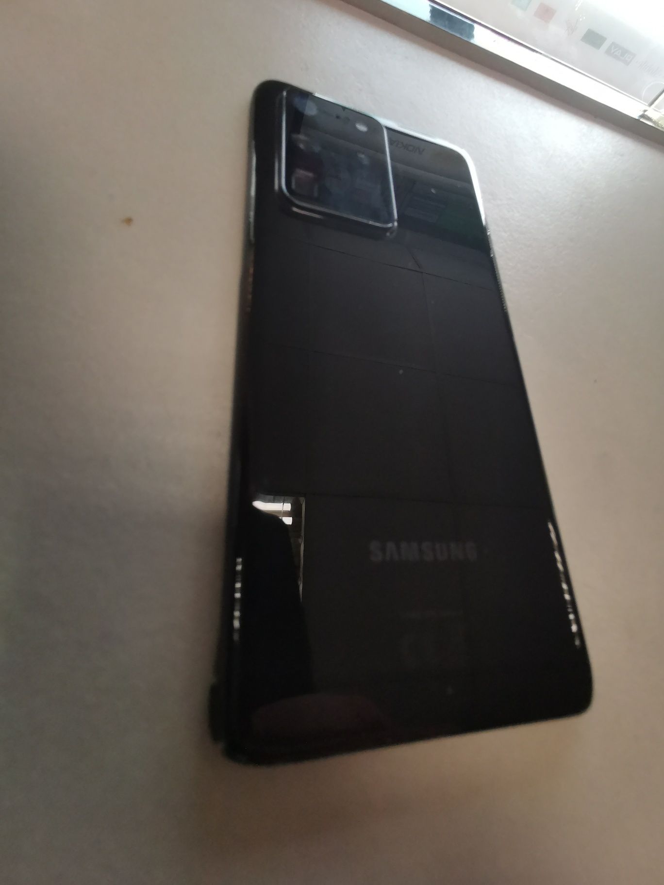 Oryginalna klapka baterii tył Samsung s20 ultra Black Grade B