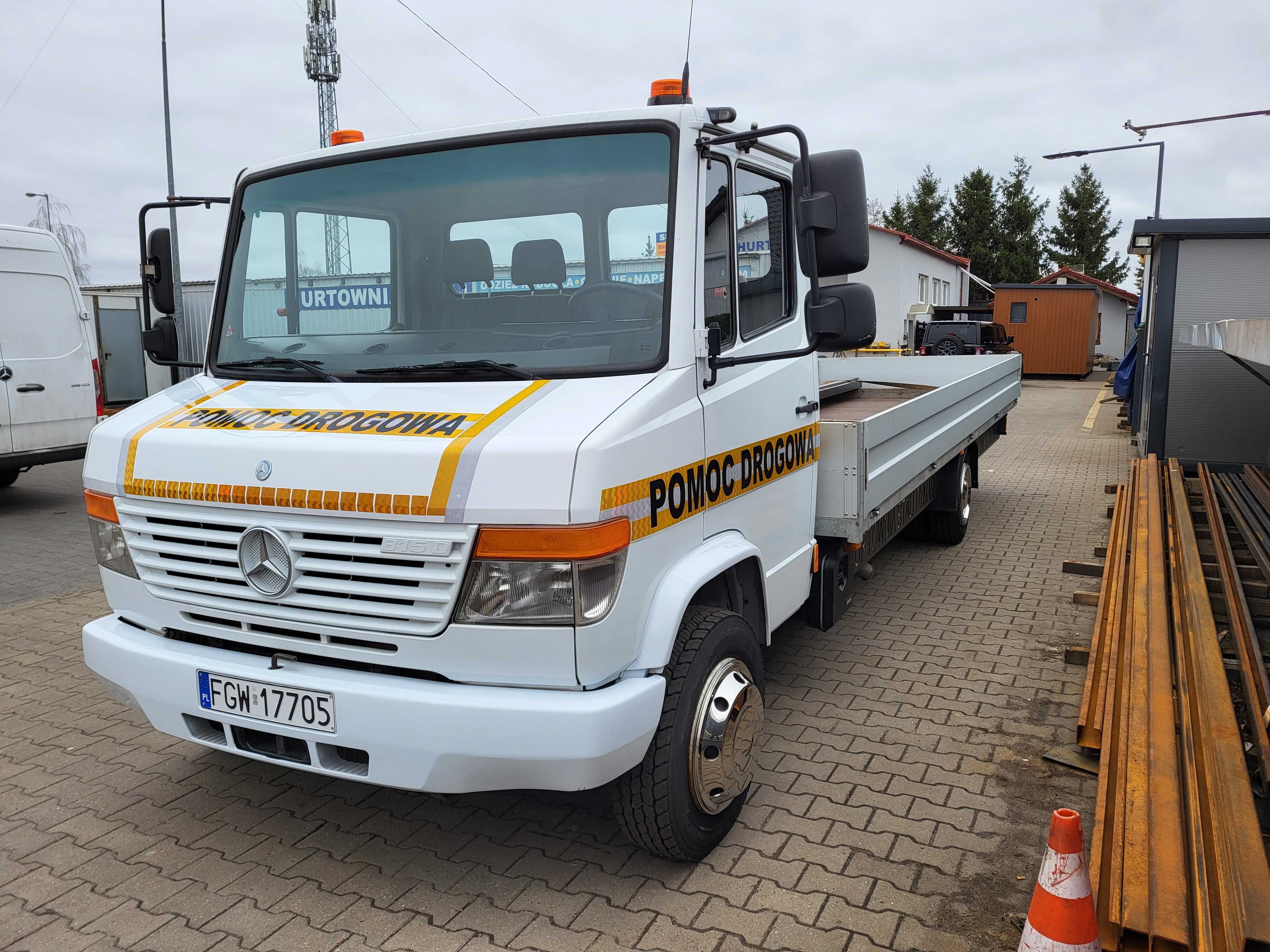 Mercedes Vario 815 NOWA ALUMINIOWA ZABUDOWA .DŁ 6,3 SZER 2,3M stan Bdb