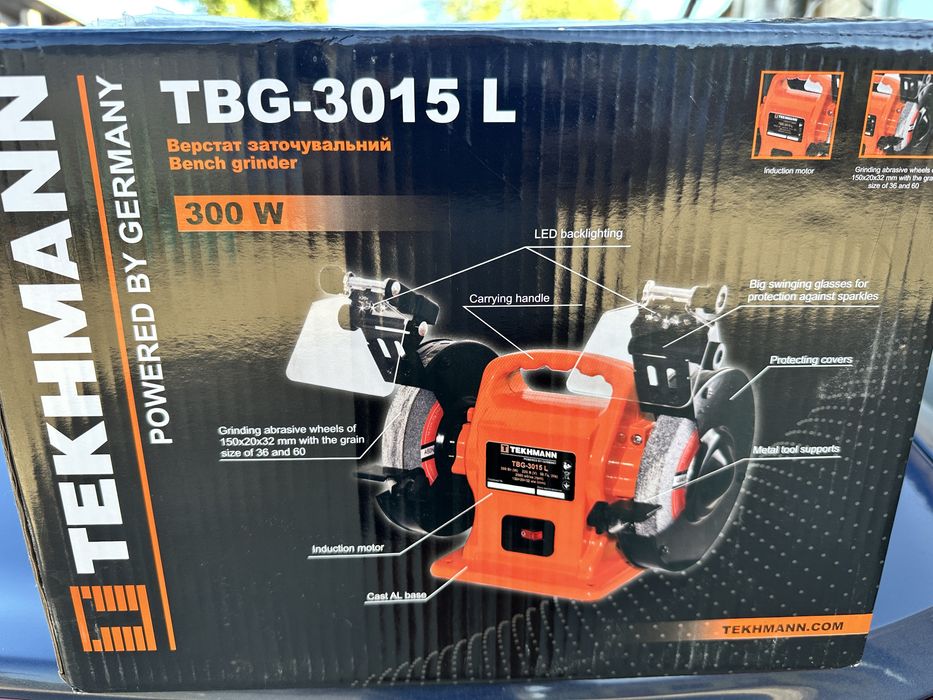 Точильний станок TEKMAN