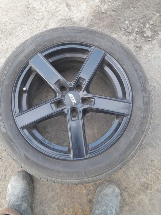 колеса диски з шинами 112х5 R17 215/55 R17