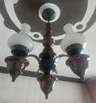 Lampa sufitowa + 2 lampki nocne