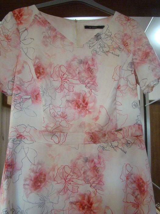 Sukienka letnia z krótkim rękawem, Monnari, 40.