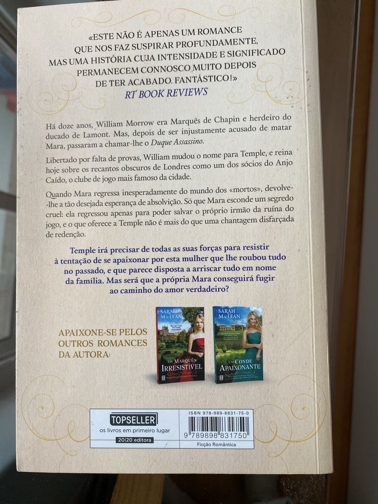 Livro “Um duque glorioso”