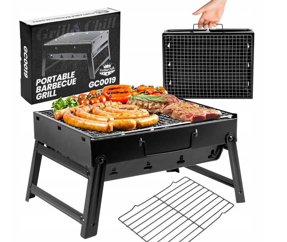 Grill węglowy Five-Star Grill&Chill 34 x 26 cm