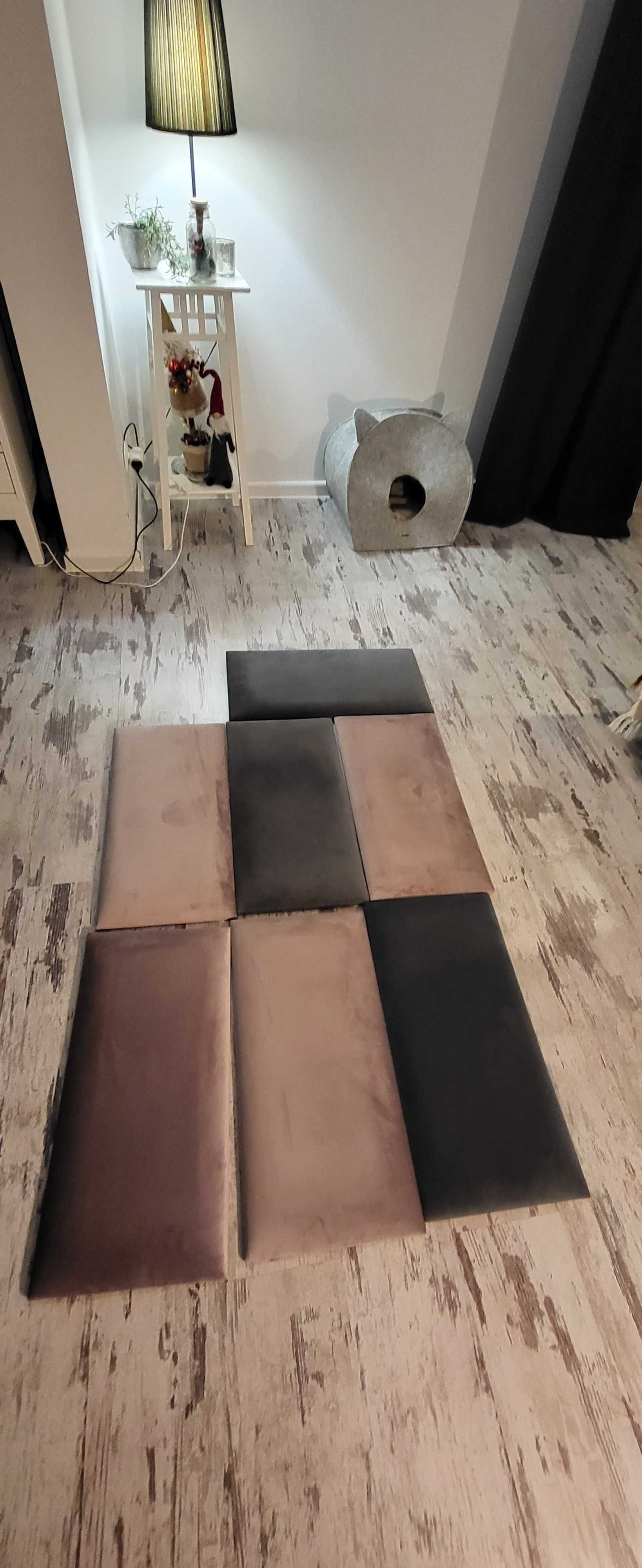 Panel tapicerowany 7 sztuk