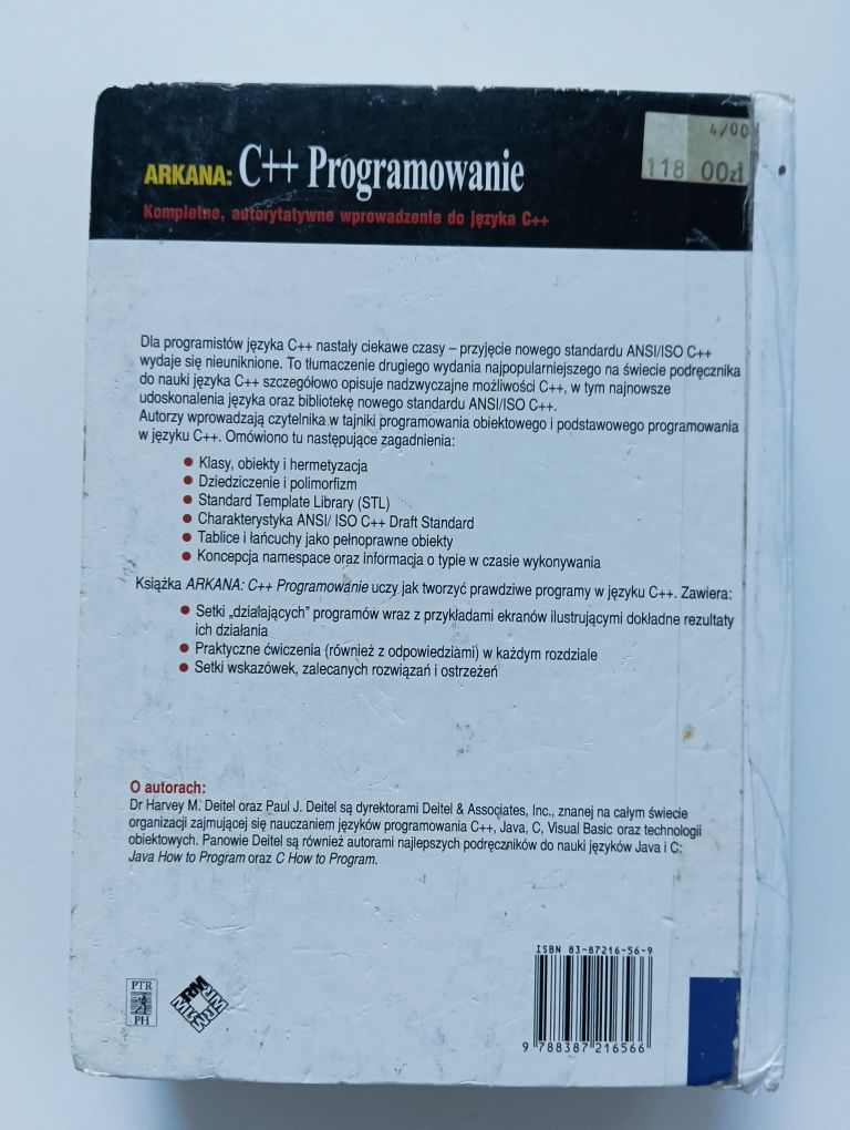 C++ Arkana Programowanie Harvey I Paul Deitel