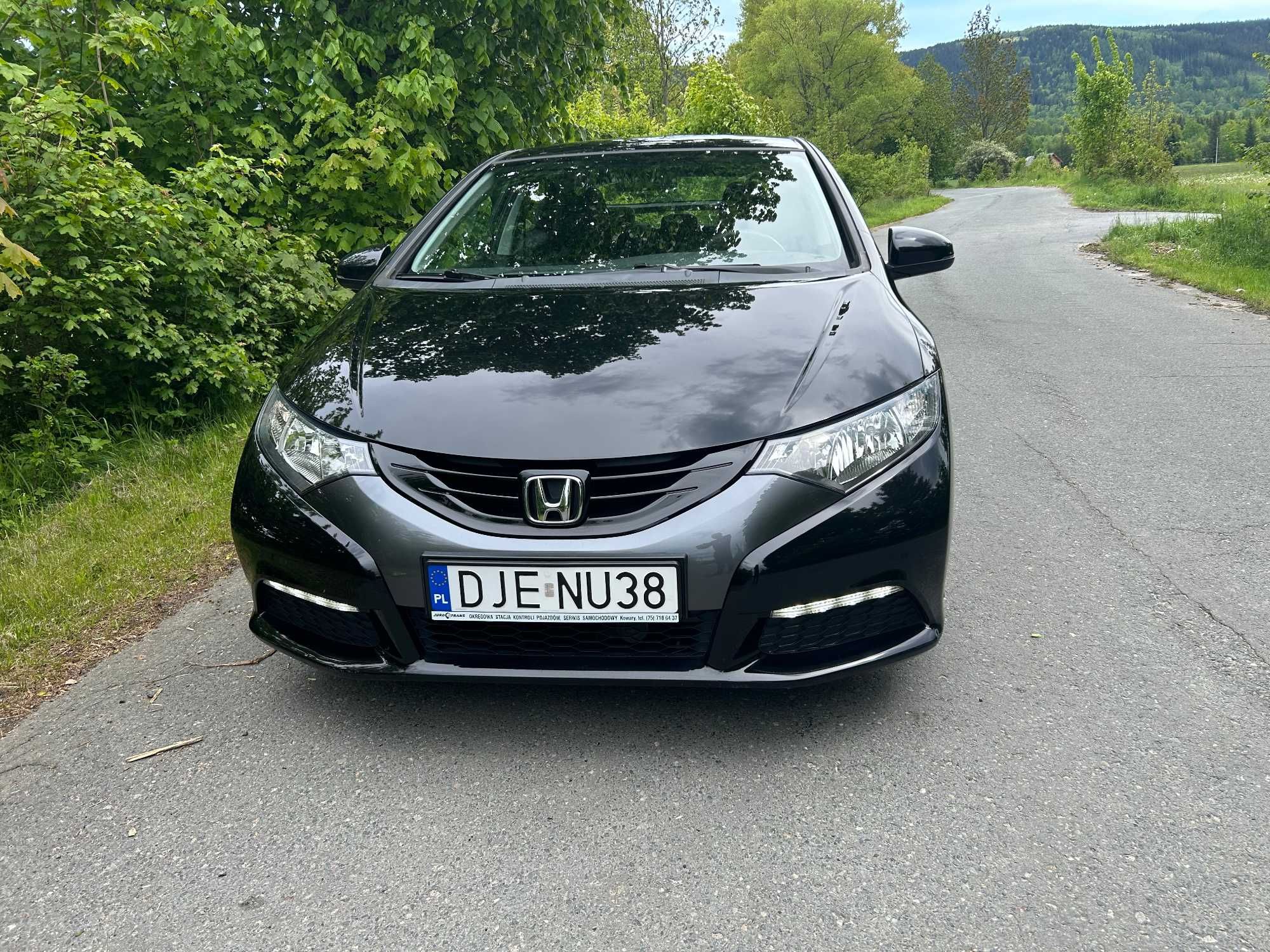 Honda Civic 9 sprowadzona 2012 rok , 1,4 benzyna, niski przebieg