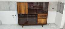 Witryna komoda retro vintage biblioteczka