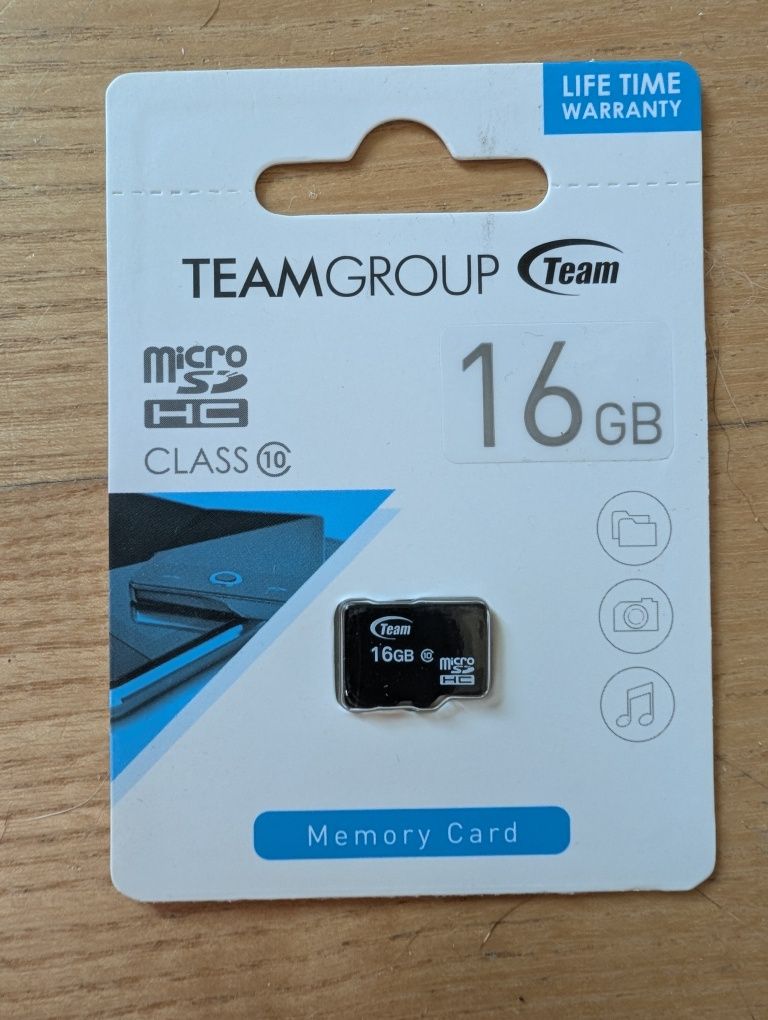 Карта памяти microSD 16 гб class 10
