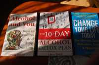 Complete recovery from Alkoholizm.3 books  Control & Stop Drinking.