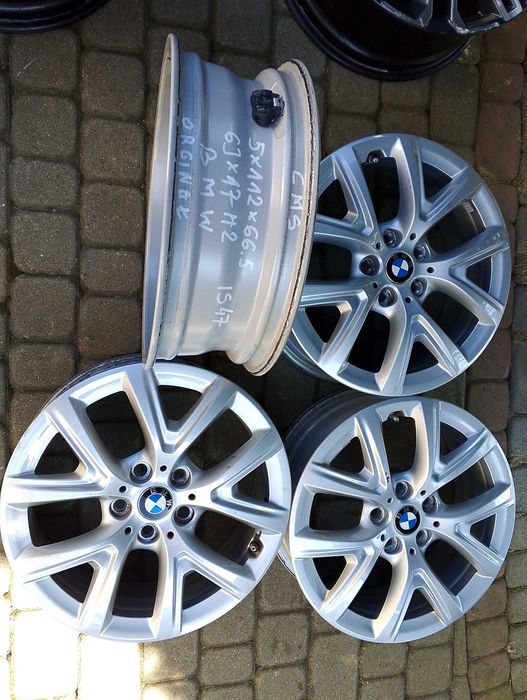 alufelgi z czujnikami4szt. 17 cali Orginał BMW