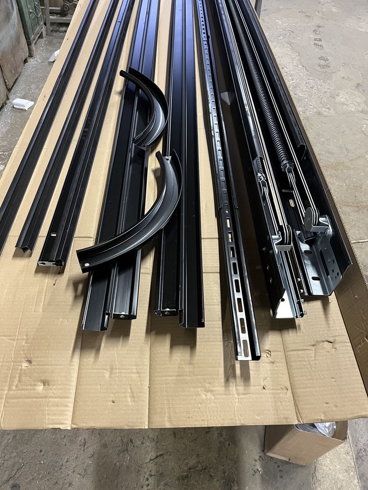 Brama segmentowa. Belgijska 400x350 antracyt outlet