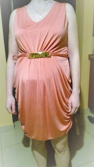 Sukienka ciążowa elegancka na wyjście 36 S