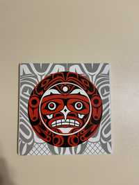 Подставка под  горячее First Nation Ceramic Tile индиго Новая керамика