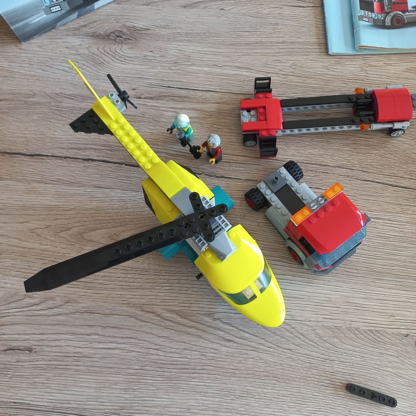 Lego city 60343 laweta i helikopter