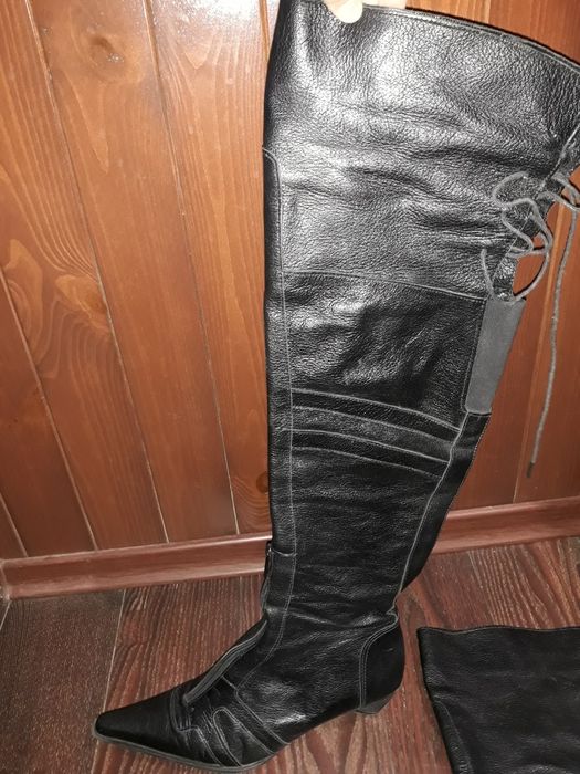 Сапоги ботинки полусапожки р 39 40 - 41 ботфорты