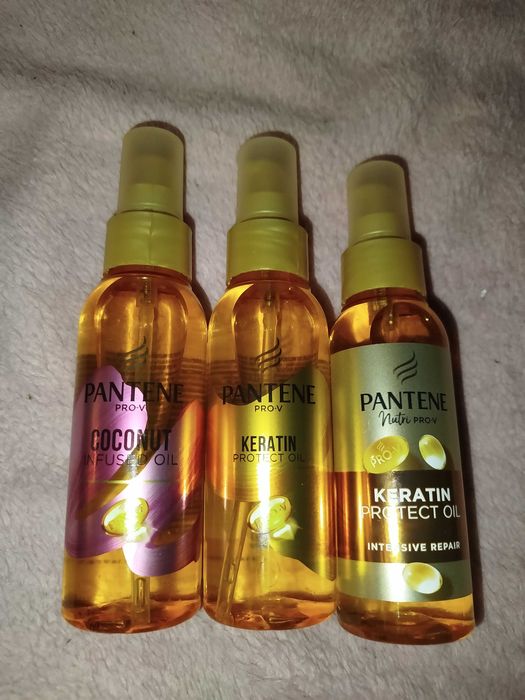 Olejki  pantene zestaw 3
