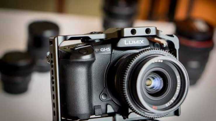 Panasonic Lumix GH5 em excelente estado