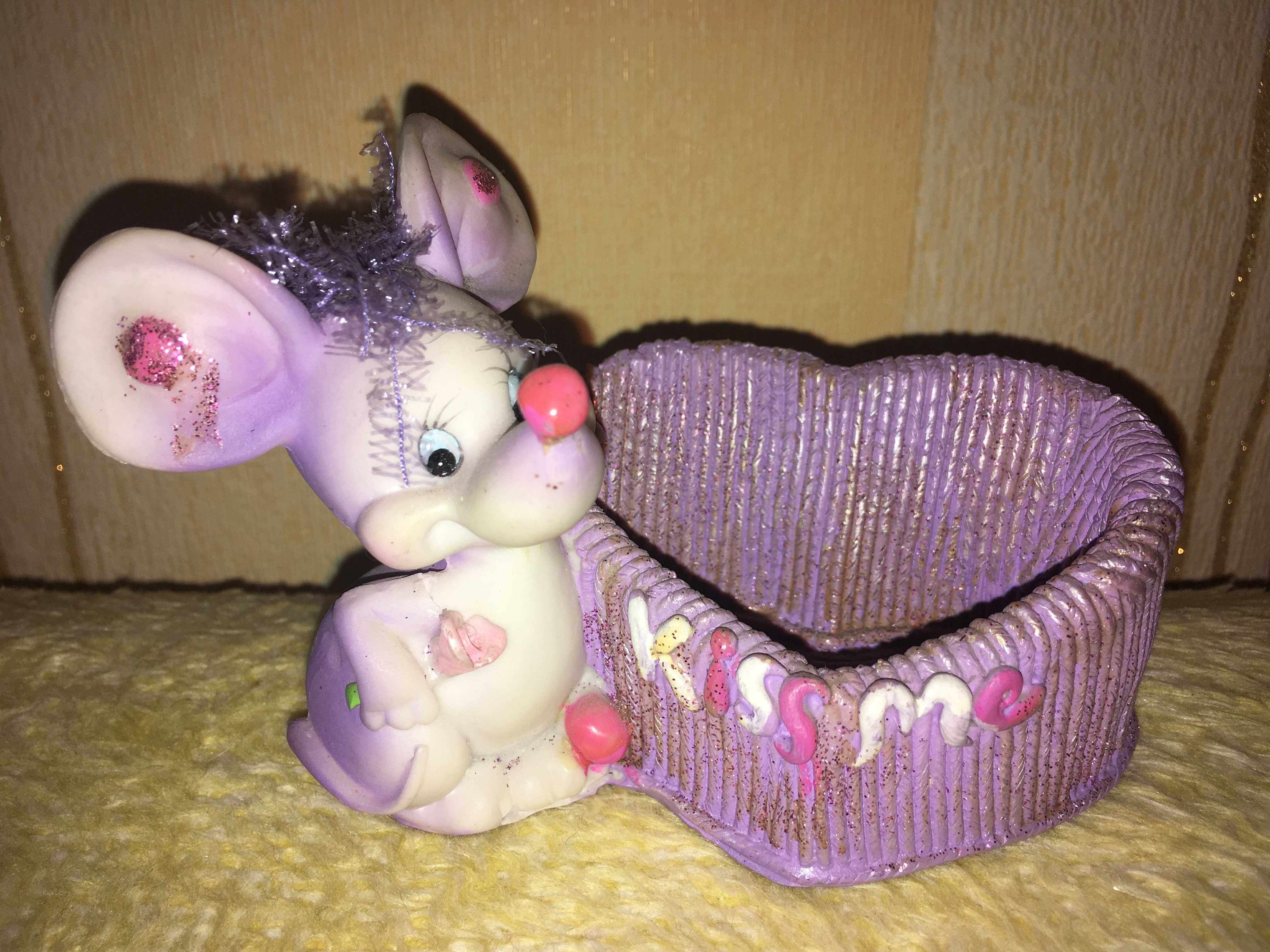 Подарок мышка к дню влюблённых святого Валентина 8 марта 14 февраля