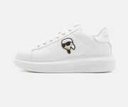 KARL LAGERFELD full white sneakers karl lagerfeld all white shoes NOWE