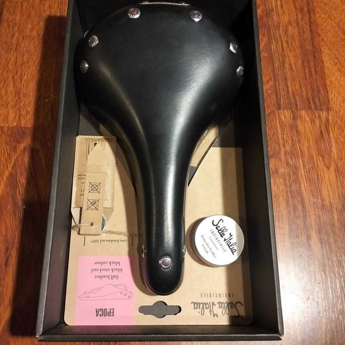 Нове сідло Brooks, Selle Italia.