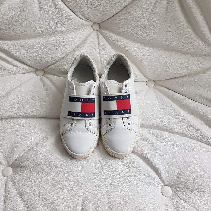 Кеды кожаные Tommy hilfiger 37