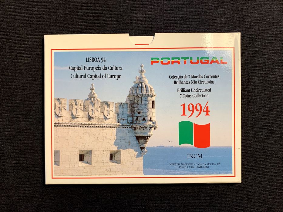 Moedas · Série Anual Escudos 1994