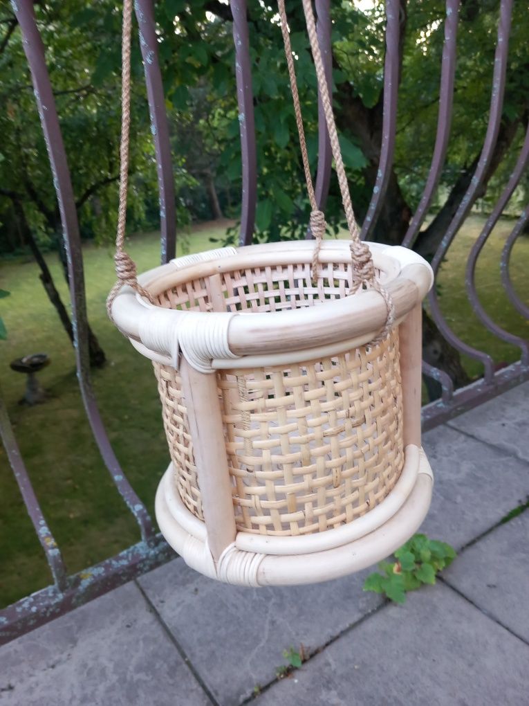 H&M home koszyk rattan do podwieszenia Indonezja!