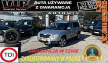 Skoda Yeti Najlepsza 2.0 TDI - 4x4 *Gwarancja w cenie AUTOMI-X PL - 150 aut