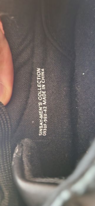 Buty męskie Sinsay czarne Nowe rozm.42