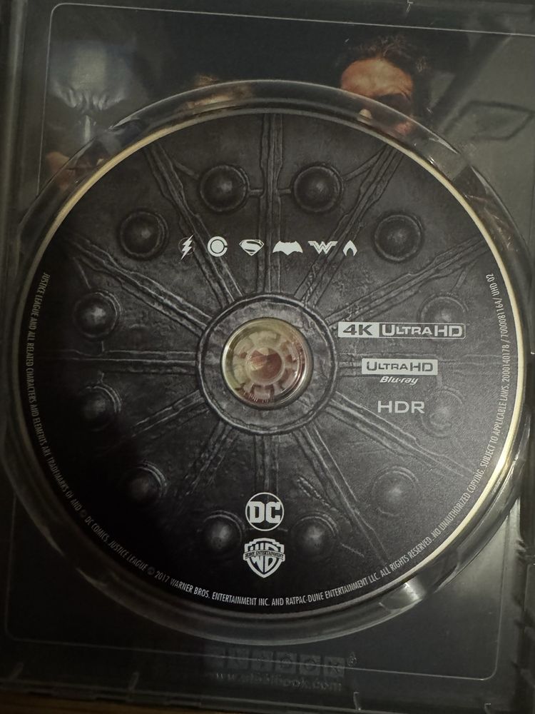 Justice League Steelbook (Edição de 3 Discos)