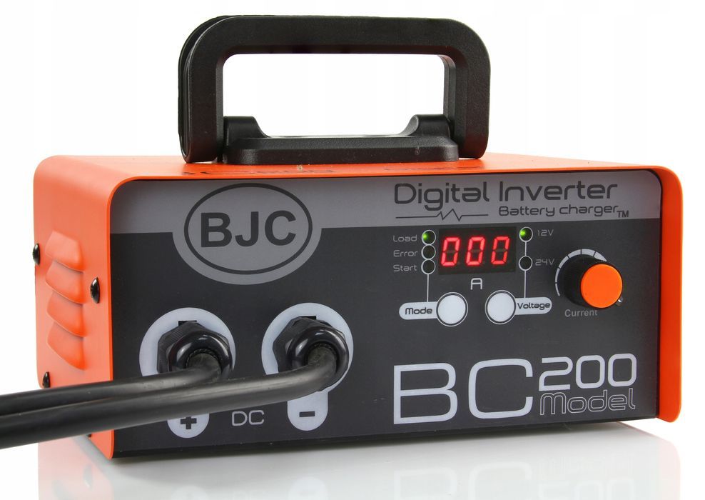 Prostownik Inwertorowy 12V 24V Rozruch Ładowarka Bjc Busy Ciężarówki