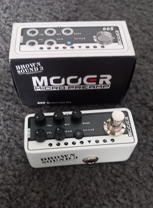Pedal preamp brown sound 005 mooer