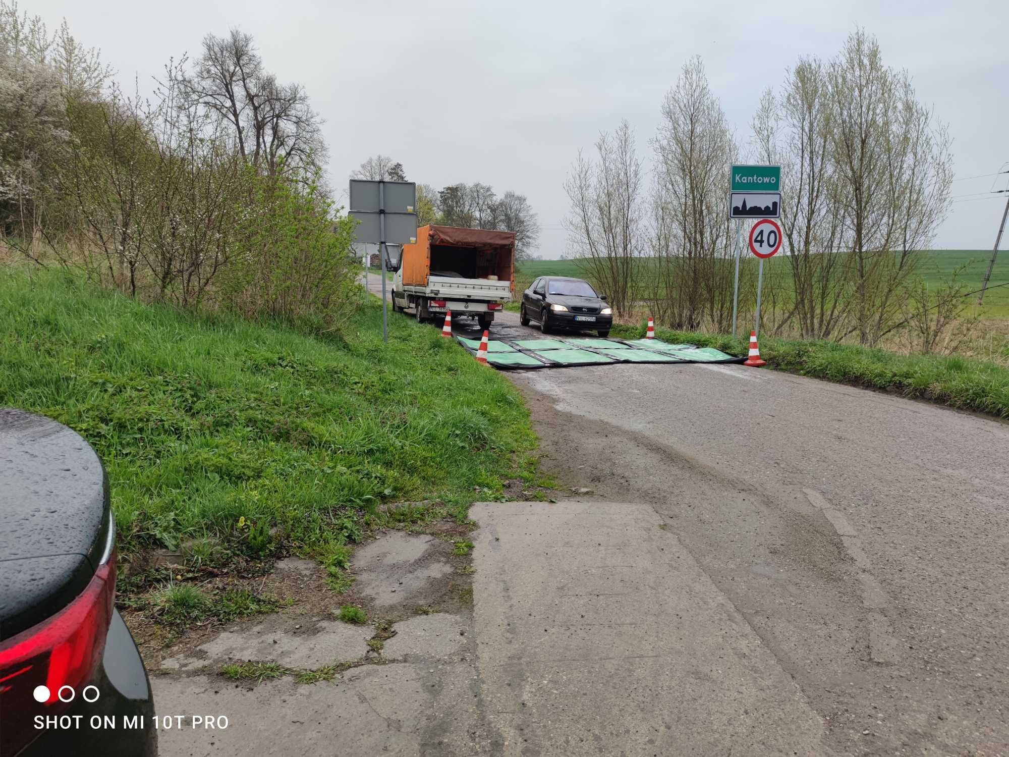 Mata Maty Dezynfekcyjne Modułowe 200x120 na Bramy Błyskawiczna Wys. /