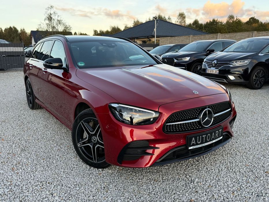 Mercedes-Benz Klasa E F-VAT 23% AMG E 300 DE Hybrid Plug-in 245 KM 4Matic Totalny Full