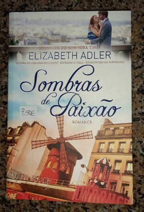 Livro "Sombras de paixão