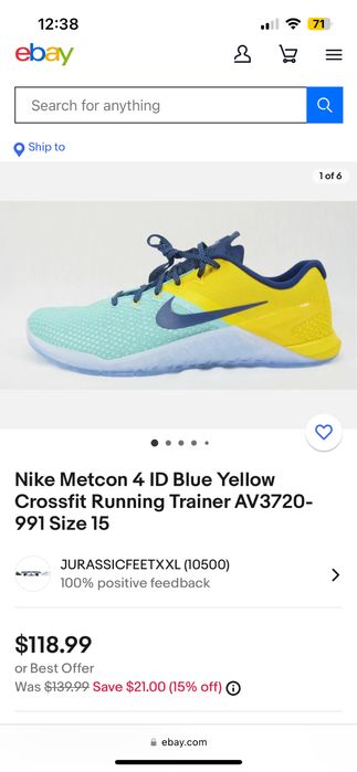 Nike Metcon 4ID оригінал