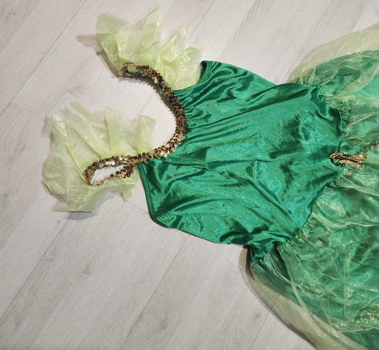 strój dzwoneczka kostium dzwoneczek celineczka S 1814