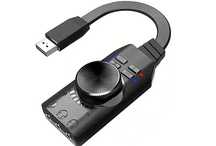 USB Karta dźwiękowa - Zewnętrzny wirtualny 7.1 mikrofon